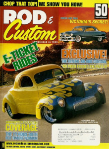 ROD & CUSTOM 2003 FEB - CHOP A SHOEBOX FORD, PROGRAMMABLE AIRBAG CONTROL